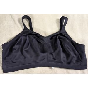BUNDLE ONLY Playtex Womens 18 Hour Bra Plus Size 44dd 44 DD WireFree Black Full